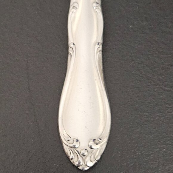 4 Stainless Serving Pcs: 3 National Korea - 1 Simeon I. & George H. Rogers Co. - Picture 7 of 12